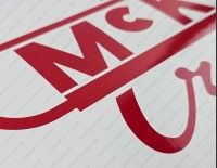 McKee Boat Logo V1 Decal Set of 2 x 11"